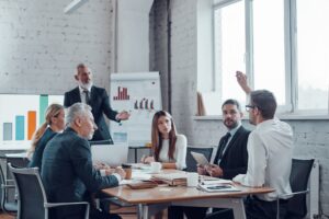 Confident businessman